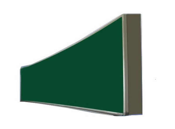 弧形教学绿板